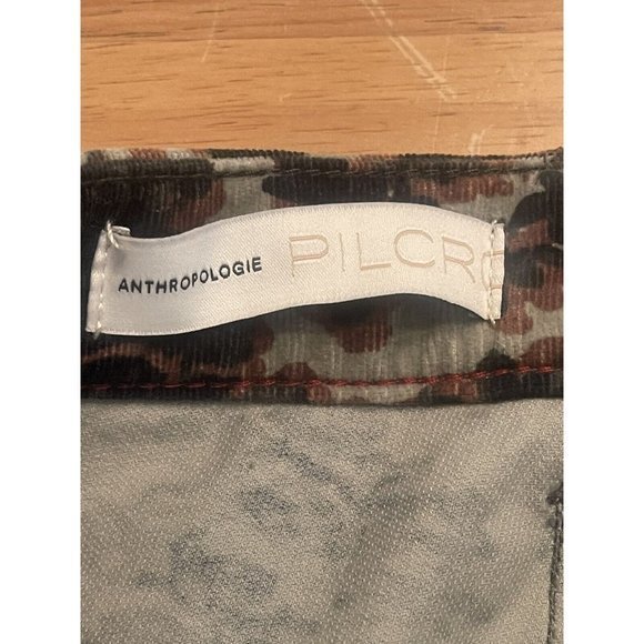 Anthropologie Pilcro Camo Button Fly Pants Size 30 - Picture 6 of 10